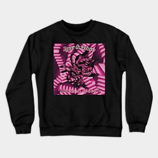 Igor & More Tarantula Liminal Spaces Pink Crewneck Sweatshirt